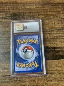 CGC 9 MINT Hitmonchan 2000 Base Set 2 8/130 Holo Pokemon Card - Image 2