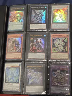 Yu-Gi-Oh Binder Collection Lot - 250+ Cards - Image 1
