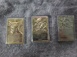 Burger king Pokemon 1999 Metal Cards Lot Pikachu Mewtwo Charizard - Image 2