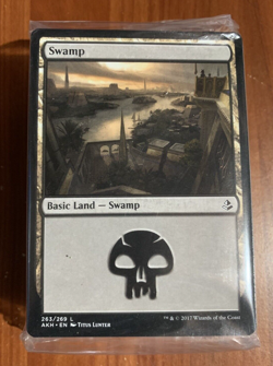 Pack of 80 Basic Lands from Amonkhet Bundle Magic the Gathering - Image 1