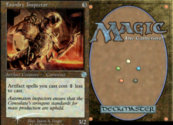 Magic the Gathering -MTG- Foundry Inspector Retro frame Foil - Image 1