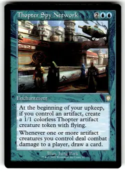 Thopter Spy Network (Retro Frame) Commander: the Brothers' War Regular MTG - Image 1