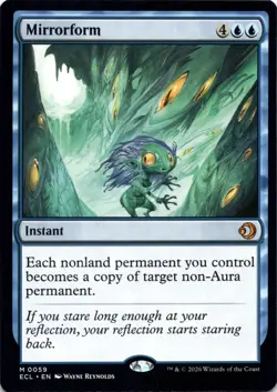 Mirrorform Lorwyn Eclipsed Magic MTG NM - Image 1