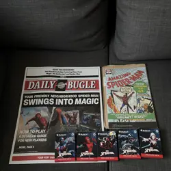 SDCC NYCC 2025 Magic The Gathering x Spider-Man Welcome Deck 5 Comic & Playmat - Image 1