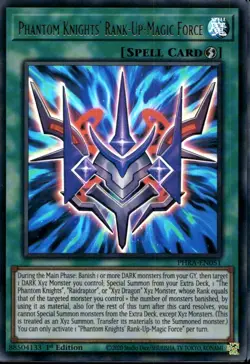 Phantom Knights' Rank-Up-Magic Force 1st Ed Ultra Rare PHRA-EN051 Yu-Gi-Oh! - Image 1