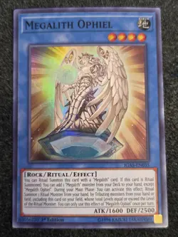 Megalith Ophiel Super Rare Ignition Assault IGAS-EN035 VLP 1st Ed - Image 1