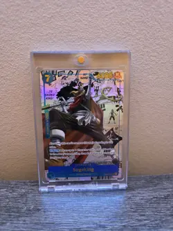 Sogeking (Alternate Art) (Manga) OP03-122 Pillars of Strength Foil NM English - Image 1