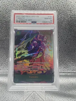 One Piece Yamato Alternate Art OP01-121 Psa 10 - Image 1
