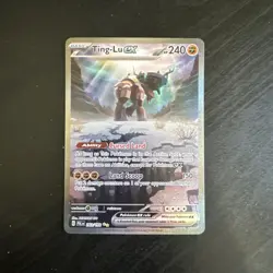 Pokemon TCG Ting-Lu EX Scarlet & Violet Paldea Evolved Card 263/193 NM SIR - Image 3