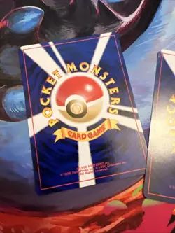 Japenese Neo Destiny Pokemon Old Back TCG Card MPThursday “Fight Club” Houndoom - Image 4