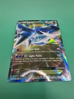 Latios EX Ultra Rare XY Roaring Skies 58/108 Pokemon TCG Holo Foil Card - LP - Image 2