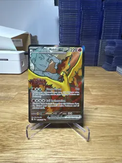 Team Rocket's Moltres ex - (Destined Rivals Stamp) 208/182 Miscellaneous Cards & - Image 1