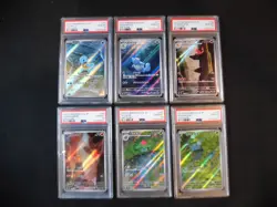 PSA 10 Pokemon Card Starter AR SEQ set Charmander Squirtle 168/165 sv2a 151 - Image 1