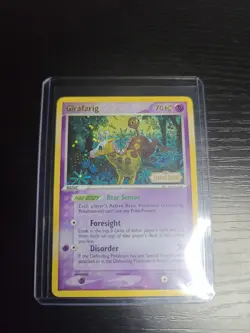 Vintage Pokemon Card Girafarig EX Legend Maker 16/92 Lightly Played (LP) - Image 1