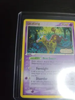 Vintage Pokemon Card Girafarig EX Legend Maker 16/92 Lightly Played (LP) - Image 4