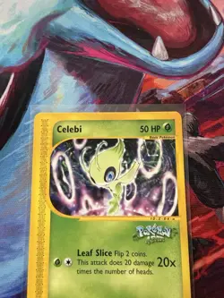 Black Star Promo Celebi Non-Holo Card #50 Pokemon 4Ever TCG - Image 2