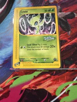 Black Star Promo Celebi Non-Holo Card #50 Pokemon 4Ever TCG - Image 3