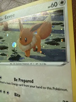 Eevee SWSH190 SWSH: Sword & Shield Promo Cards Holo LP SWIRL 🌀 - Image 3