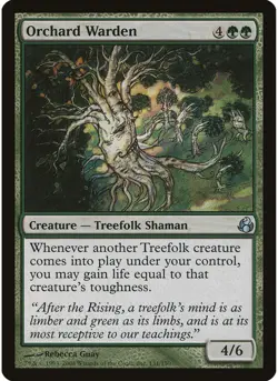 Orchard Warden 131 MTG NM - Morningtide - Image 1