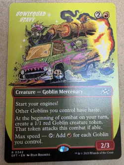 Howlsquad Heavy - (Borderless) Aetherdrift Regular - Mtg - Image 1