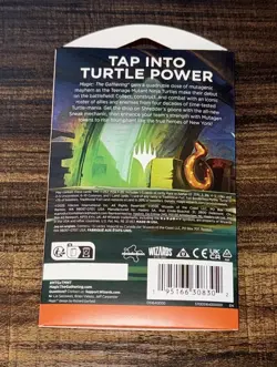 Magic: The Gathering Teenage Mutant Ninja Turtles Sleeved Play Booster New - Image 2