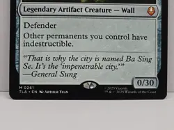 MTG Walls Of Ba Sing Se Avatar The Last Airbender M 0261 TLA EN - Image 4