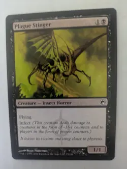 Plague Stinger (75) – Scars of Mirrodin – LP – Magic the Gathering MTG - Image 1