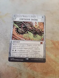 Contagion Engine Outlaws Of Thunder Junction Breaking News MTG NM - Image 1