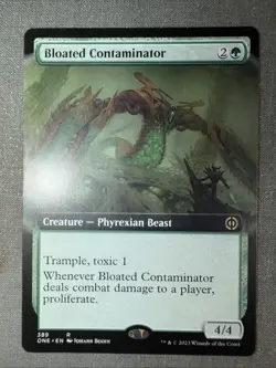 Bloated Contaminator - Extended Art ONE NM MTG - Image 1