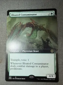 Bloated Contaminator - Extended Art ONE NM MTG - Image 2