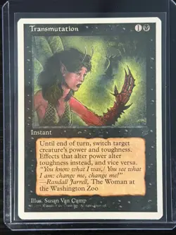 Miscut Magic the Gathering MTG Transmutation Error Misprint Chronicles - Image 3