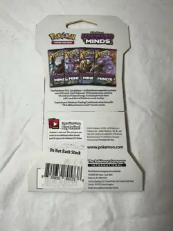 Pokemon TCG Sun and Moon Unified Minds Sleeved Booster Pack - Image 2