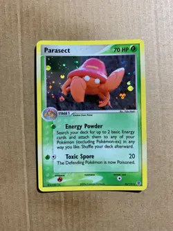 Parasect 43/112 EX FireRed & LeafGreen - Holo Pokemon Card - EX/NM - Image 1