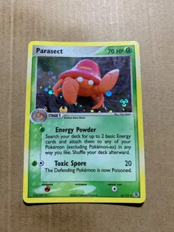 Parasect 43/112 EX FireRed & LeafGreen - Holo Pokemon Card - EX/NM - Image 2