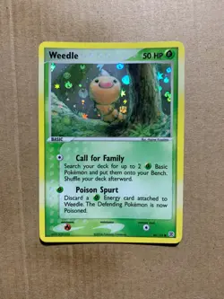 Weedle 86/112 EX FireRed & LeafGreen - Holo Pokemon Card - NM - Image 1