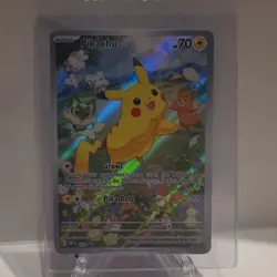Pokemon Pikachu 088/SVP Scarlet & Violet Promo Full Art Holo Basic 70 HP - Image 1