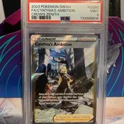 Cynthia's Ambition GG60/GG70 PSA 9. POKEMON TCG - Image 1