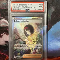 Erika's Invitation #203/165 Pokemon Scarlet & Violet 151 PSA 9 - Image 1