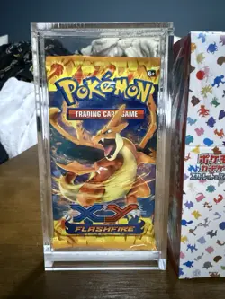 Pokemon XY Flashfire Booster Pack Mega Charizard Y Artwork, Sealed - Image 1
