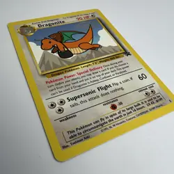 1999 Pokemon Dragonite 5 Movie Wizards Black Star Promo Rare Vintage - Image 2