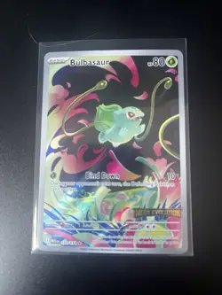 Bulbasaur 133/132 Mega Evolutions Stamped Promo 133/132 Pokemon TCG NM - Image 1