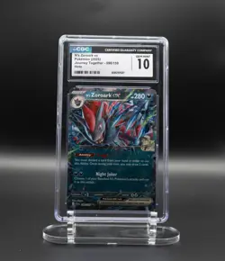 2025 Pokemon Journey Together N's Zoroark ex #098/159 CGC 10 Gem Mint - Image 1