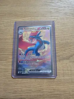Pokemon Journey Together Salamence Ex 187/159 Special Illustration Rare - Image 1