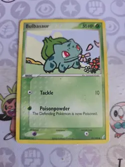Pokemon EX Crystal Guardians Bulbasaur 45/100 LP - Image 1