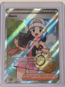 Pokemon Dawn 118/094 Me02: Phantasmal Flames Full Art Holo Trainer Ultra Rare NM - Image 1