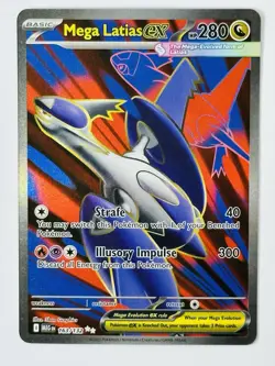 Pokemon TCG: Mega Evolution - Mega Latias ex (163/132) Full Art Ultra Rare Holo - Image 1