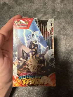 Surging Sparks Booster Box Sealed Product Pokemon TCG No Rips Great Condition - Image 5
