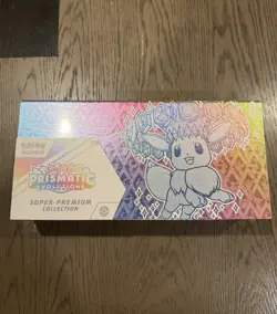 New Sealed Pokemon Tcg Prismatic Evolutions Super Premium Collection Box SPC UPC - Image 1