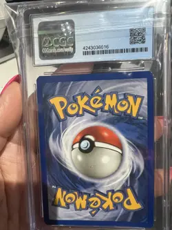 WOTC 2000 Pokemon TCG Base Set 2 Clefable Holo Unlimited 5/130 Graded CGC 8.5 MT - Image 2