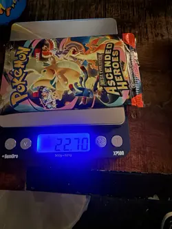 Pokemon Ascended Heroes Booster Pack (Heavy) 22.70 Grams (Possible GOD PACKU) - Image 1